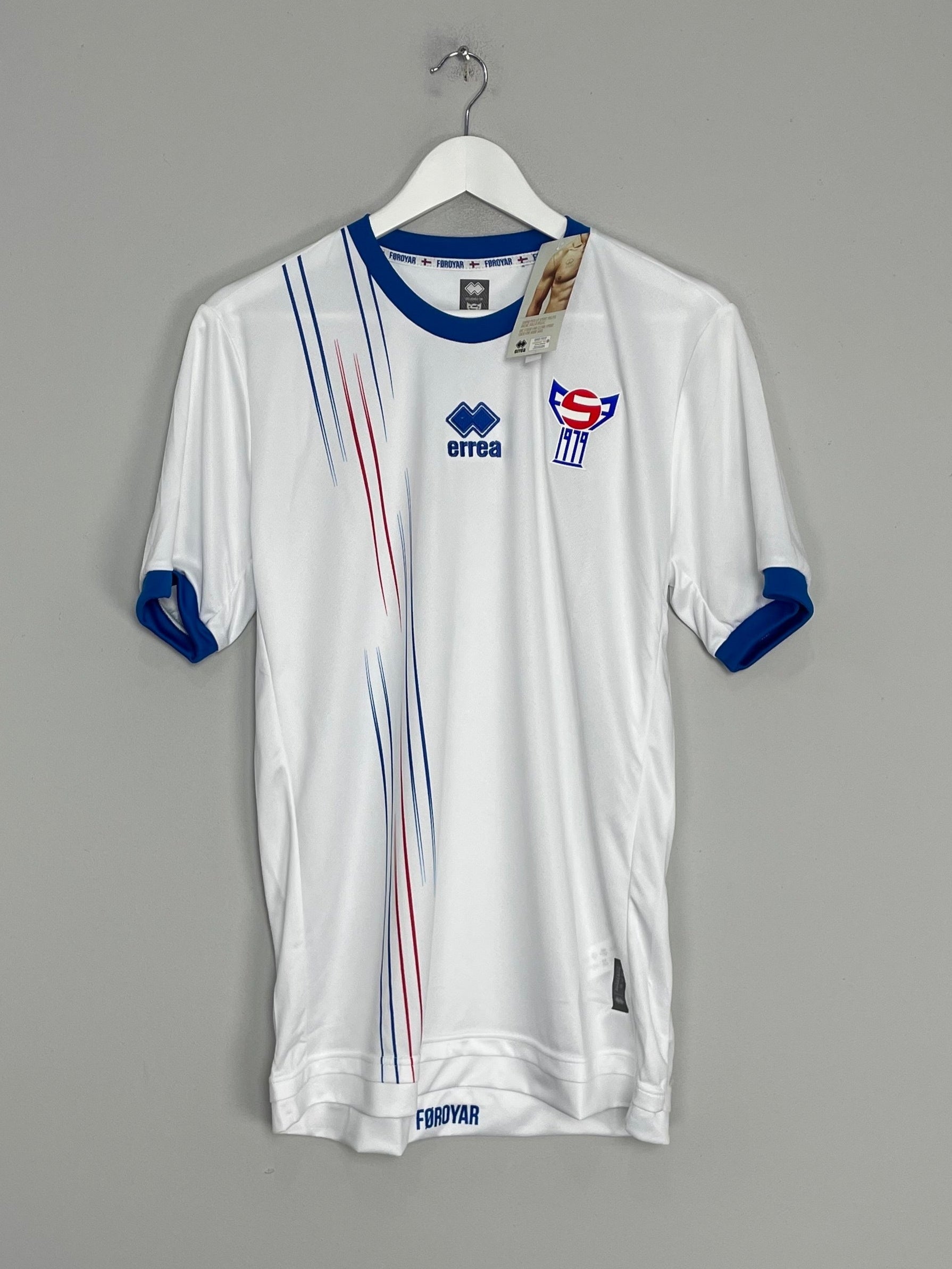 Shop 2022/23 Faroe Islands *BNWT* Home Shirt (Multiple Sizes) Errea, classic football shirts, vintage football shirts & retro soccer jerseys at Cult Kits