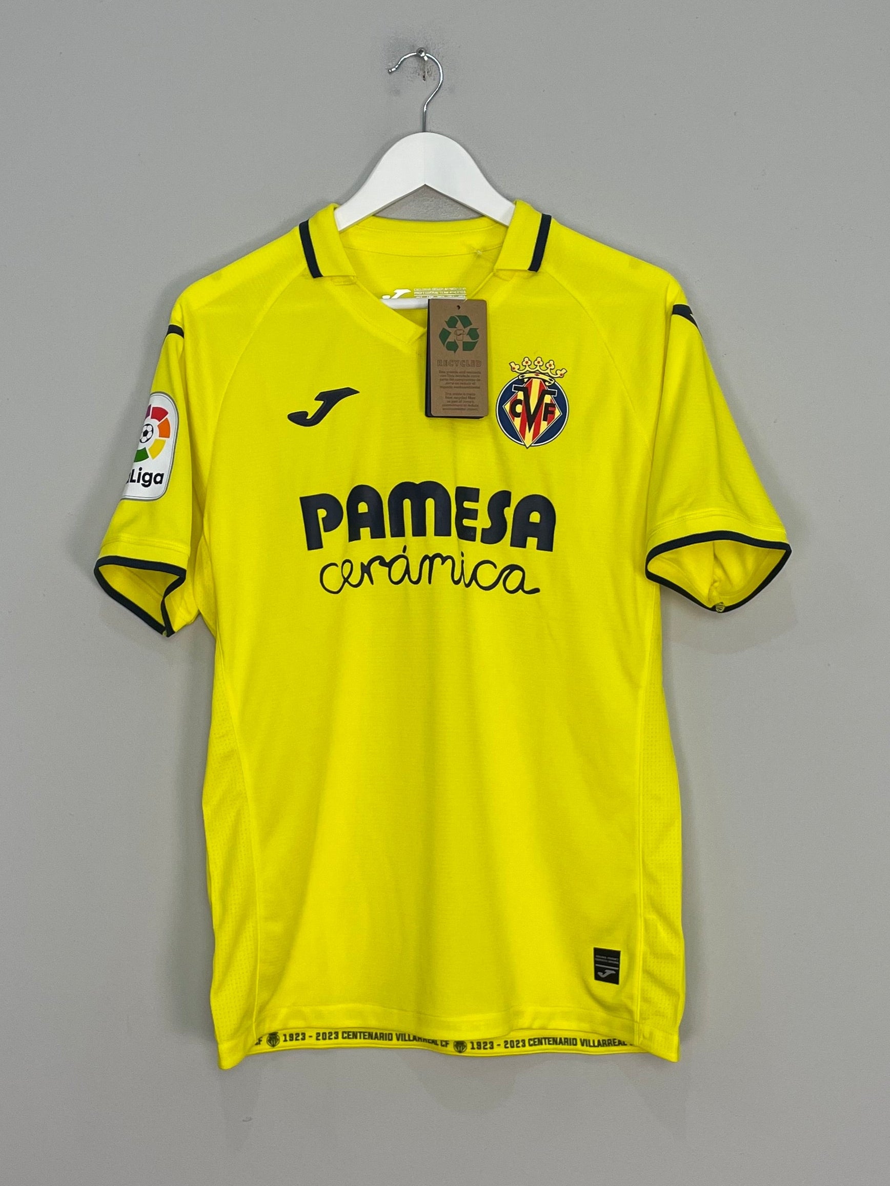 Shop 2022/23 Villarreal *BNWT* Home Shirt (Multiple Sizes) Joma, classic football shirts, vintage football shirts & retro soccer jerseys at Cult Kits
