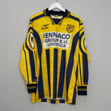 Shop 2004/05 JUVE STABIA #17 *MATCH ISSUE* HOME SHIRT (XL) FLY LINE, classic football shirts, vintage football shirts & retro soccer jerseys at Cult Kits