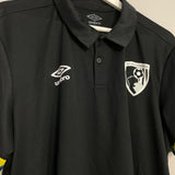2017/18 BOURNEMOUTH POLO SHIRT (XL) UMBRO