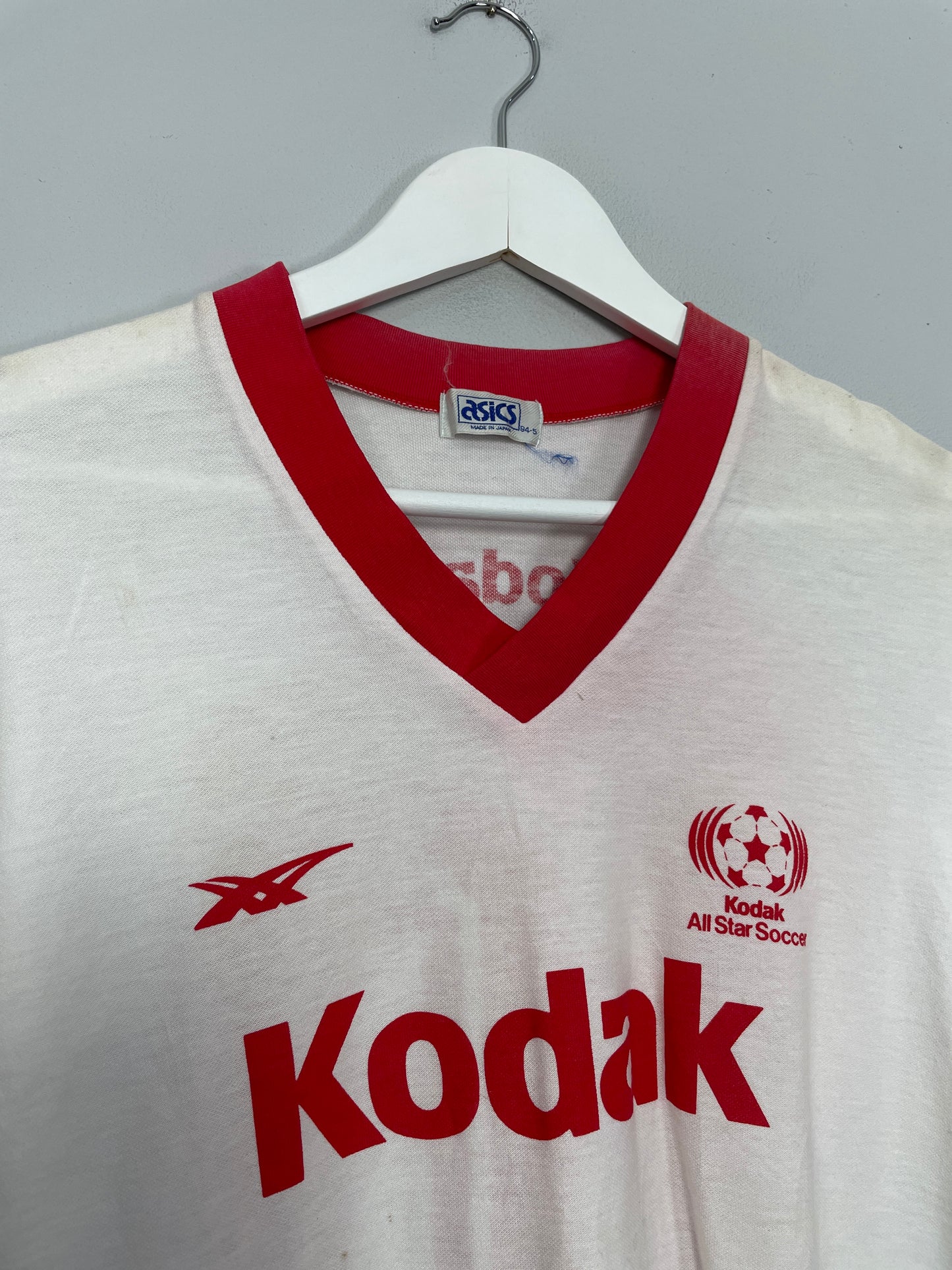 1985 KODAK ALL STARS #10 HOME SHIRT (M*) ASICS