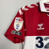 2020/21 MIDDLESBROUGH ASSOMBALONGA #9 *MATCH ISSUE* HOME SHIRT (M) HUMMEL