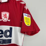 2020/21 MIDDLESBROUGH ASSOMBALONGA #9 *MATCH ISSUE* HOME SHIRT (M) HUMMEL