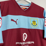 2012/13 BURNLEY INGS #14 *MATCH ISSUE + SIGNED* HOME SHIRT (M) PUMA
