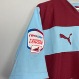 2012/13 BURNLEY INGS #14 *MATCH ISSUE + SIGNED* HOME SHIRT (M) PUMA