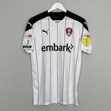 2020/21 ROTHERHAM MACDONALD #20 *MATCH WORN + SIGNED+ AWAY SHIRT (M) PUMA
