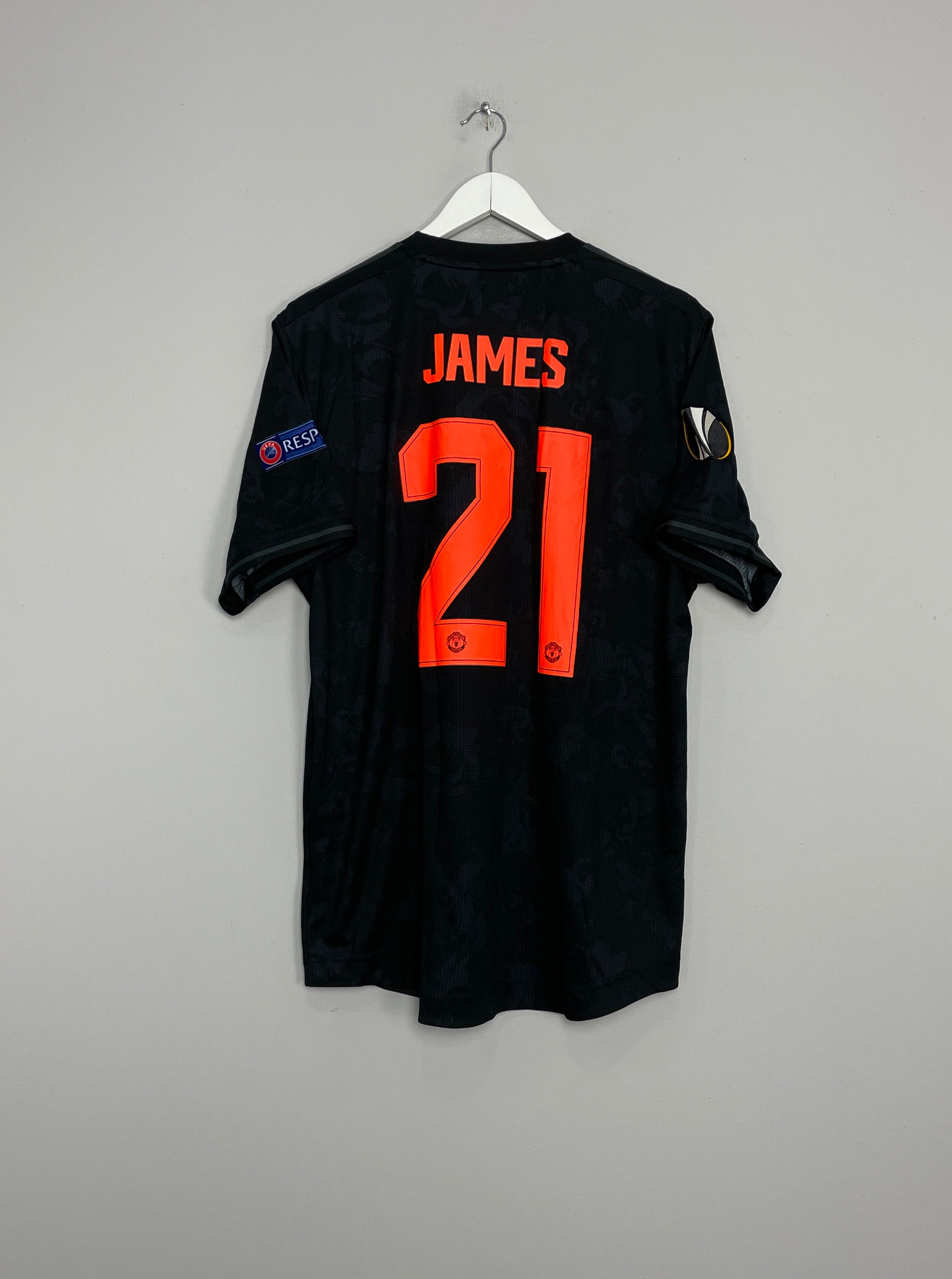 Shop 2019/20 MANCHESTER UNITED JAMES #21 *PLAYER ISSUE AUTHENTIC* THIRD SHIRT (XL) ADIDAS, classic football shirts, vintage football shirts & retro soccer jerseys at Cult Kits