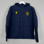 Shop 2020/21 NANTES PUFFER JACKET (M) MACRON, classic football shirts, vintage football shirts & retro soccer jerseys at Cult Kits