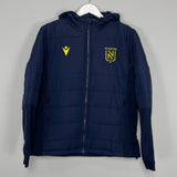 Shop 2020/21 NANTES PUFFER JACKET (M) MACRON, classic football shirts, vintage football shirts & retro soccer jerseys at Cult Kits