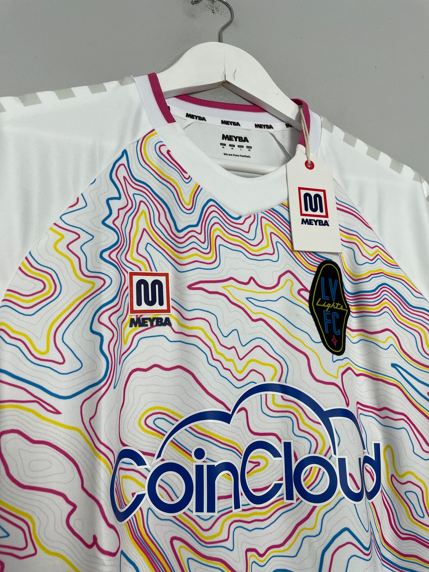 2022/23 LAS VEGAS LIGHTS *BNWT* AWAY SHIRT (MULTIPLE SIZES) MEYBA