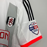 2014/15 FULHAM MCCORMACK #44 *MATCH ISSUE + SIGNED* HOME SHIRT (M) ADIDAS