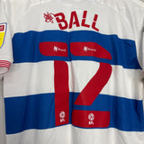 2020/21 QPR BALL #12 *MATCH ISSUE* HOME SHIRT (M) ERREA