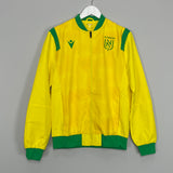 Shop 2020/21 NANTES ANTHEM JACKET (M) MACRON, classic football shirts, vintage football shirts & retro soccer jerseys at Cult Kits