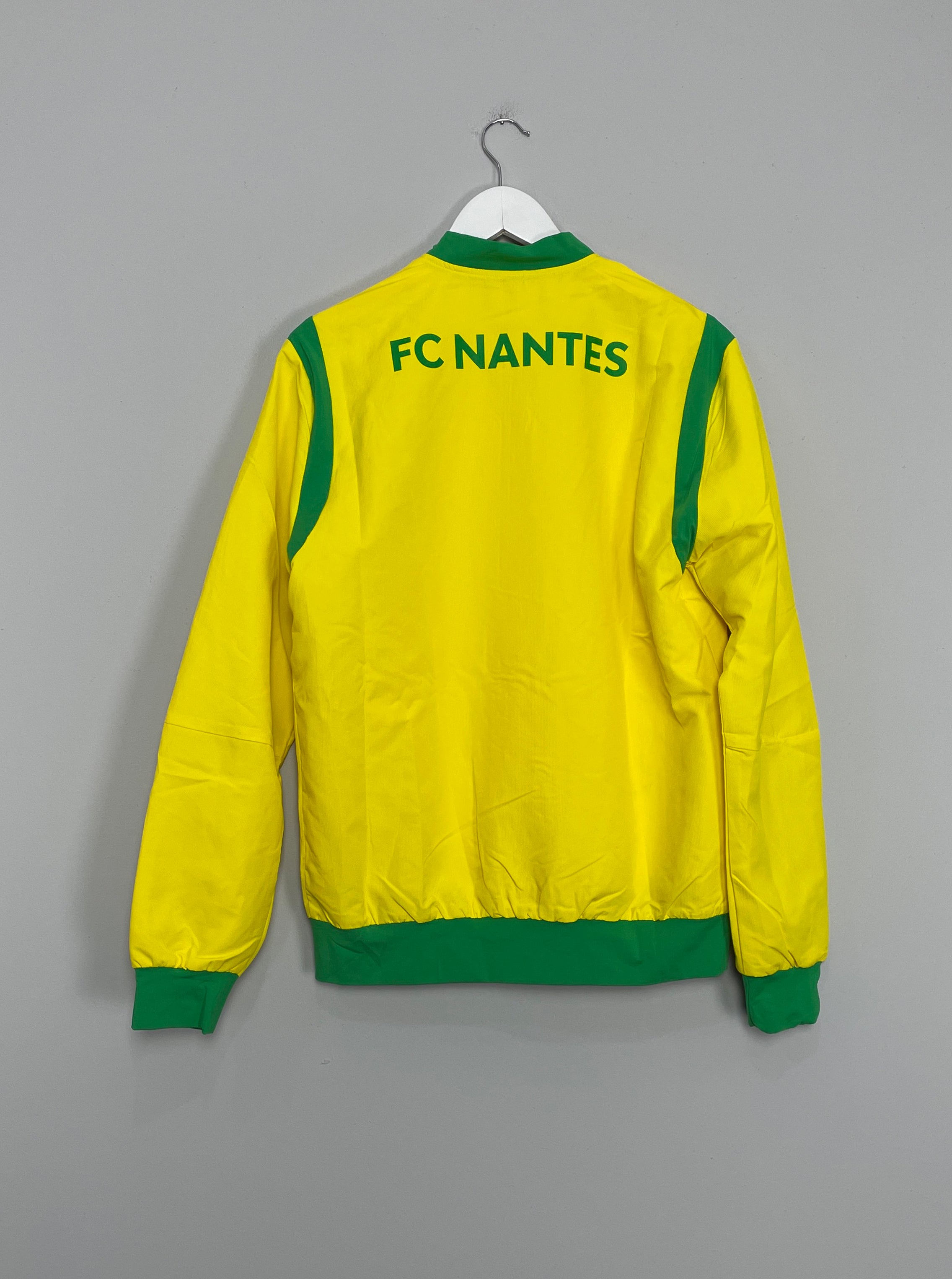 Shop 2020/21 NANTES ANTHEM JACKET (M) MACRON, classic football shirts, vintage football shirts & retro soccer jerseys at Cult Kits