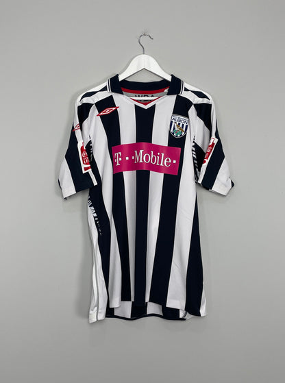 2007/08 WEST BROM WALLWORK #24 *MATCH ISSUE* HOME SHIRT (L) UMBRO