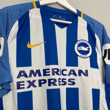 2017/18 BRIGHTON DUNK #5 *MATCH ISSUE* HOME SHIRT (L) NIKE