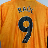 2019/20 WOLVES RAUL #9 *MATCH ISSUE* HOME SHIRT (M) ADIDAS