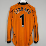 2000/01 EVERTON GERRARD #1 GK SHIRT (M) PUMA