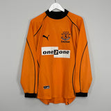 2000/01 EVERTON GERRARD #1 GK SHIRT (M) PUMA