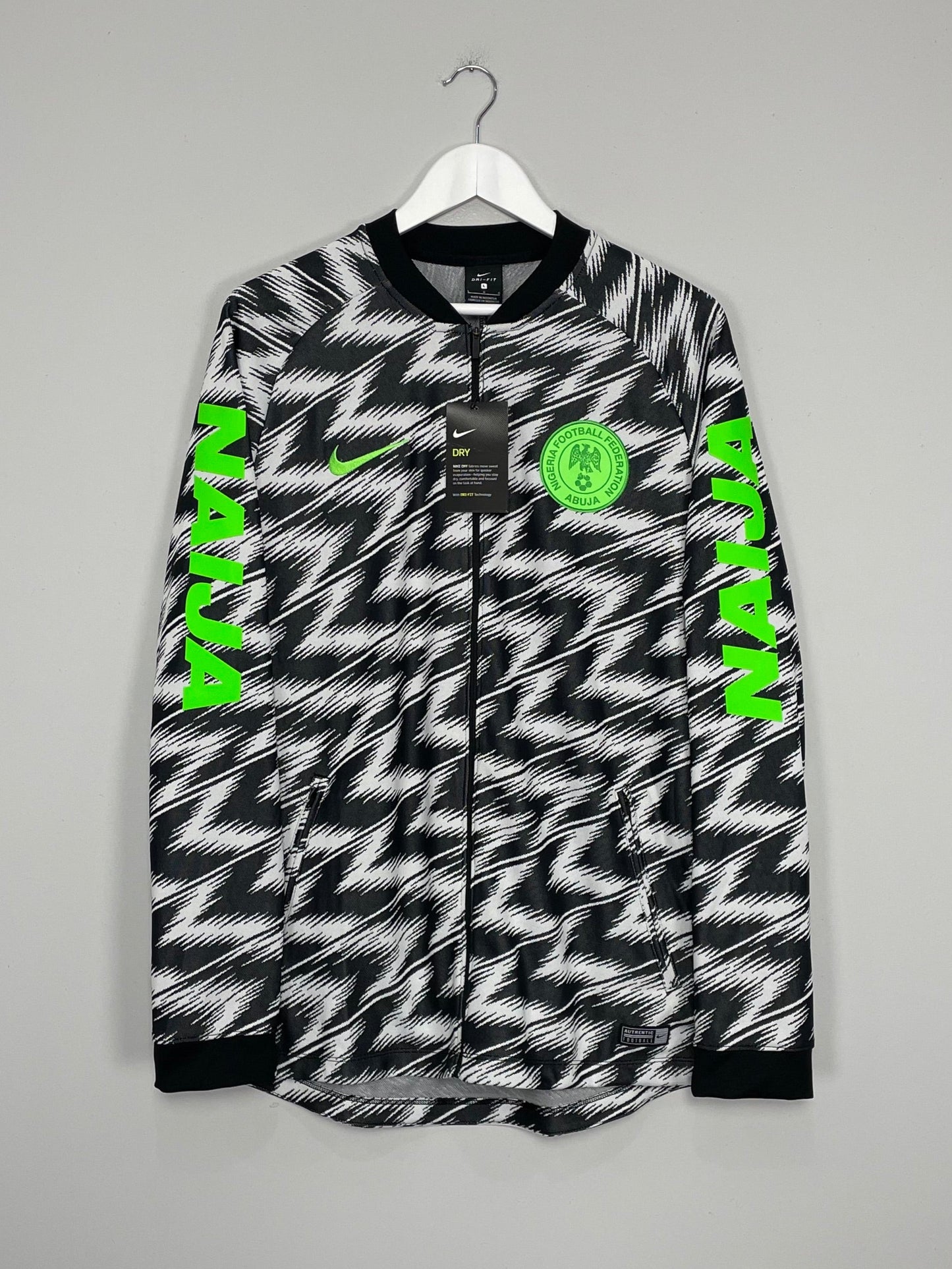 2018/19 NIGERIA *BNWT* NIKE JACKET (L) NIKE