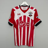 2016/17 SOUTHAMPTON RODRIGUEZ #9 *MATCH ISSUE* HOME SHIRT (L) UNDER ARMOUR