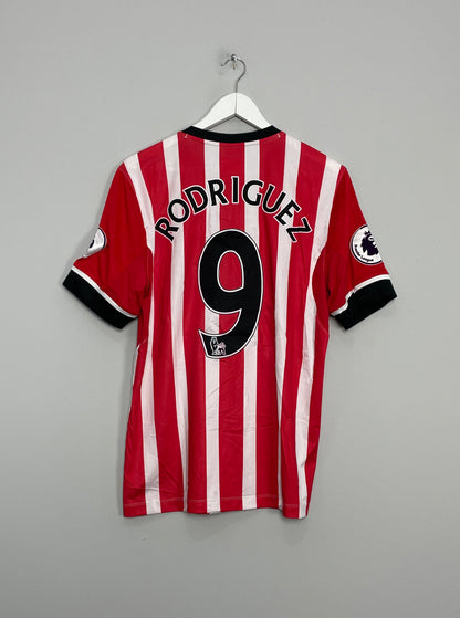 2016/17 SOUTHAMPTON RODRIGUEZ #9 *MATCH ISSUE* HOME SHIRT (L) UNDER ARMOUR