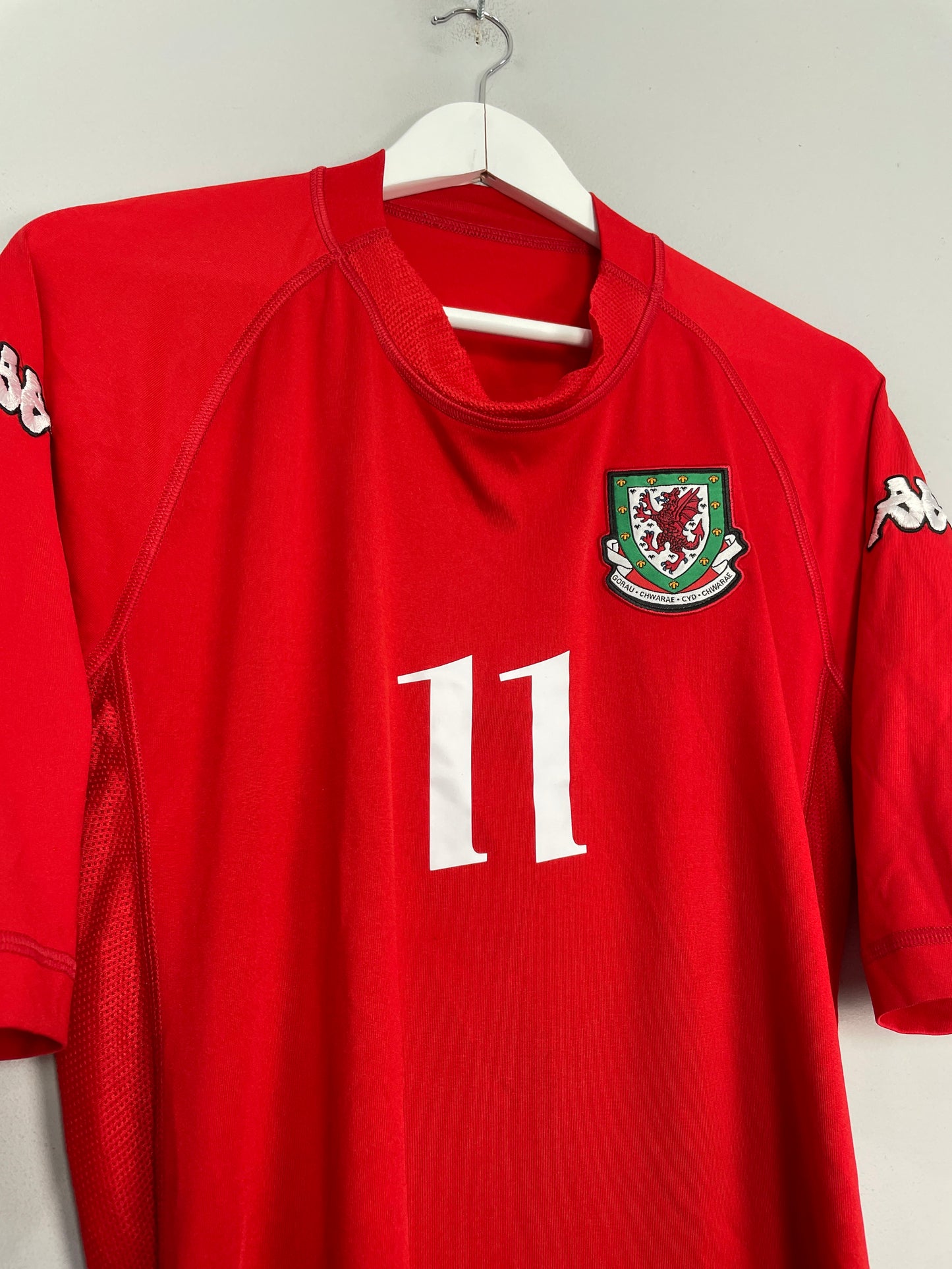 2004/06 WALES GIGGS #11 HOME SHIRT (XL) KAPPA