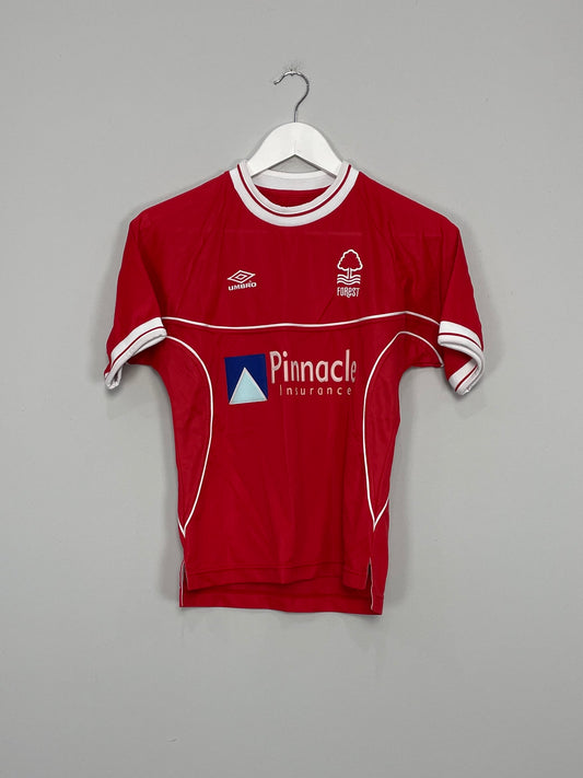 2000/02 NOTTINGHAM FOREST HOME SHIRT (S.KIDS) UMBRO