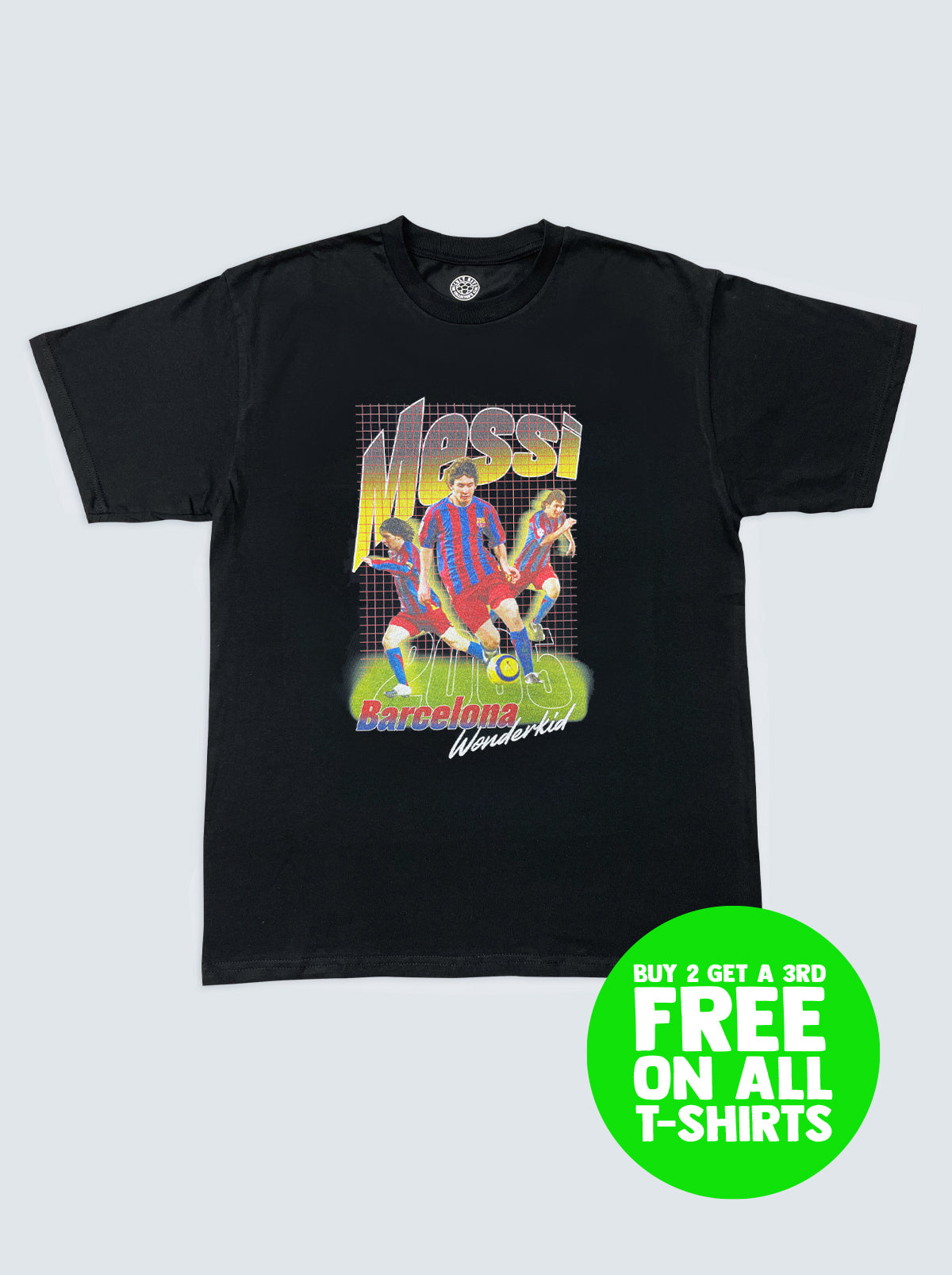 BARCELONA MESSI WONDERKID BOOTLEG TEE