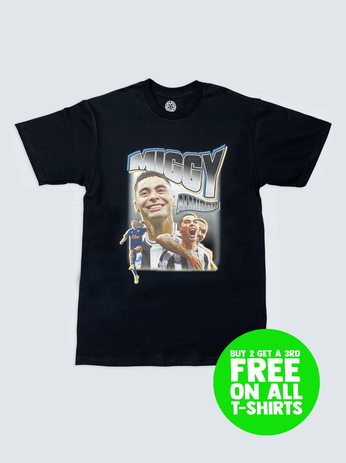 NEWCASTLE UNITED MIGGY ALMIRON BOOTLEG TEE