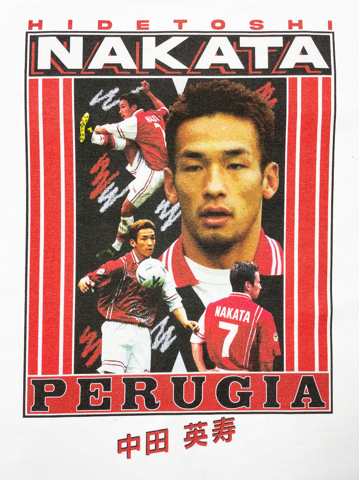 Shop PERUGIA NAKATA BOOTLEG TEE, classic football shirts, vintage football shirts & retro soccer jerseys at Cult Kits