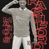 90s STYLE MANCHESTER UNITED MARCUS RASHFORD BOOTLEG TEE
