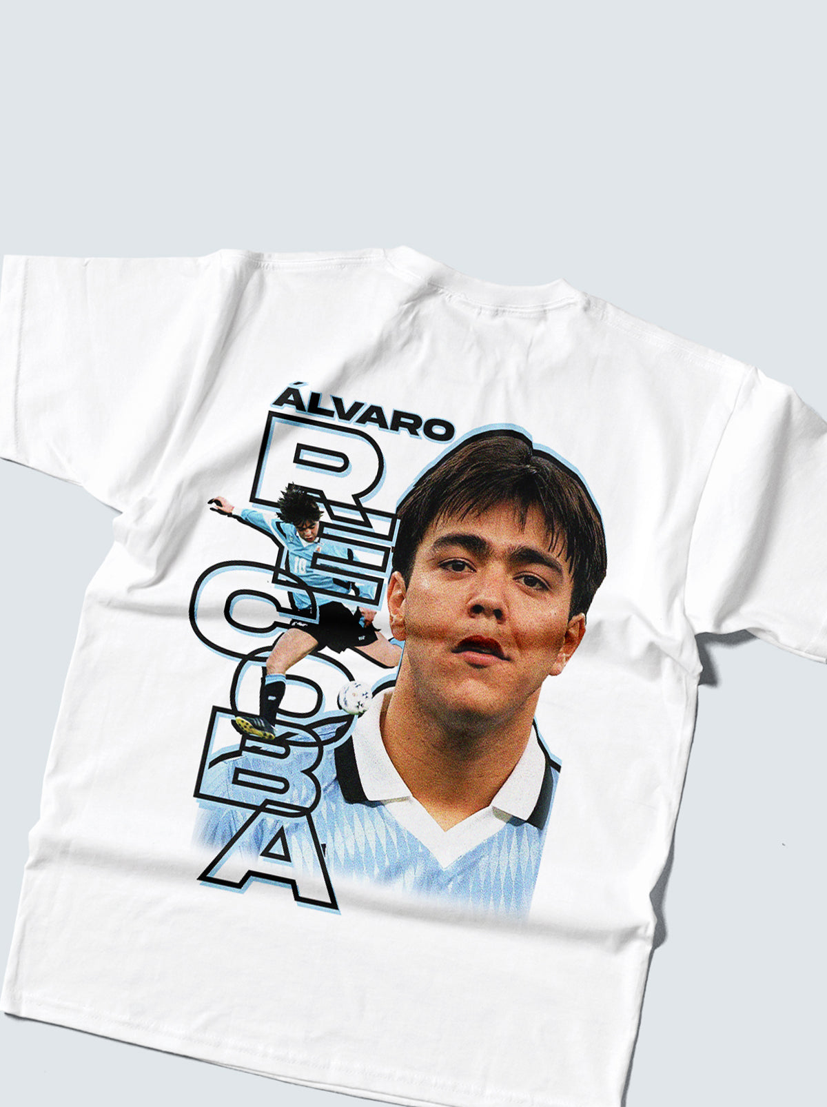 Shop URUGUAY RECOBA BOOTLEG TEE, classic football shirts, vintage football shirts & retro soccer jerseys at Cult Kits