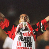 FLAMENGO ROMARIO 'NO WAR' PROTEST TEE