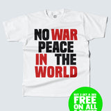 FLAMENGO ROMARIO 'NO WAR' PROTEST TEE