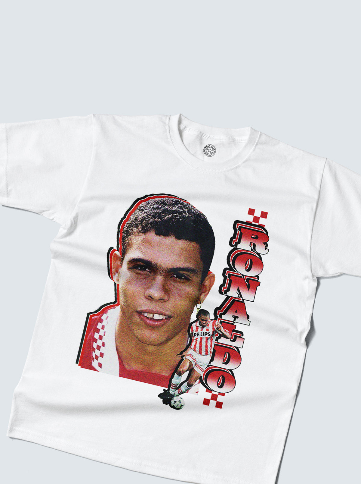 Shop PSV RONALDO BOOTLEG TEE, classic football shirts, vintage football shirts & retro soccer jerseys at Cult Kits