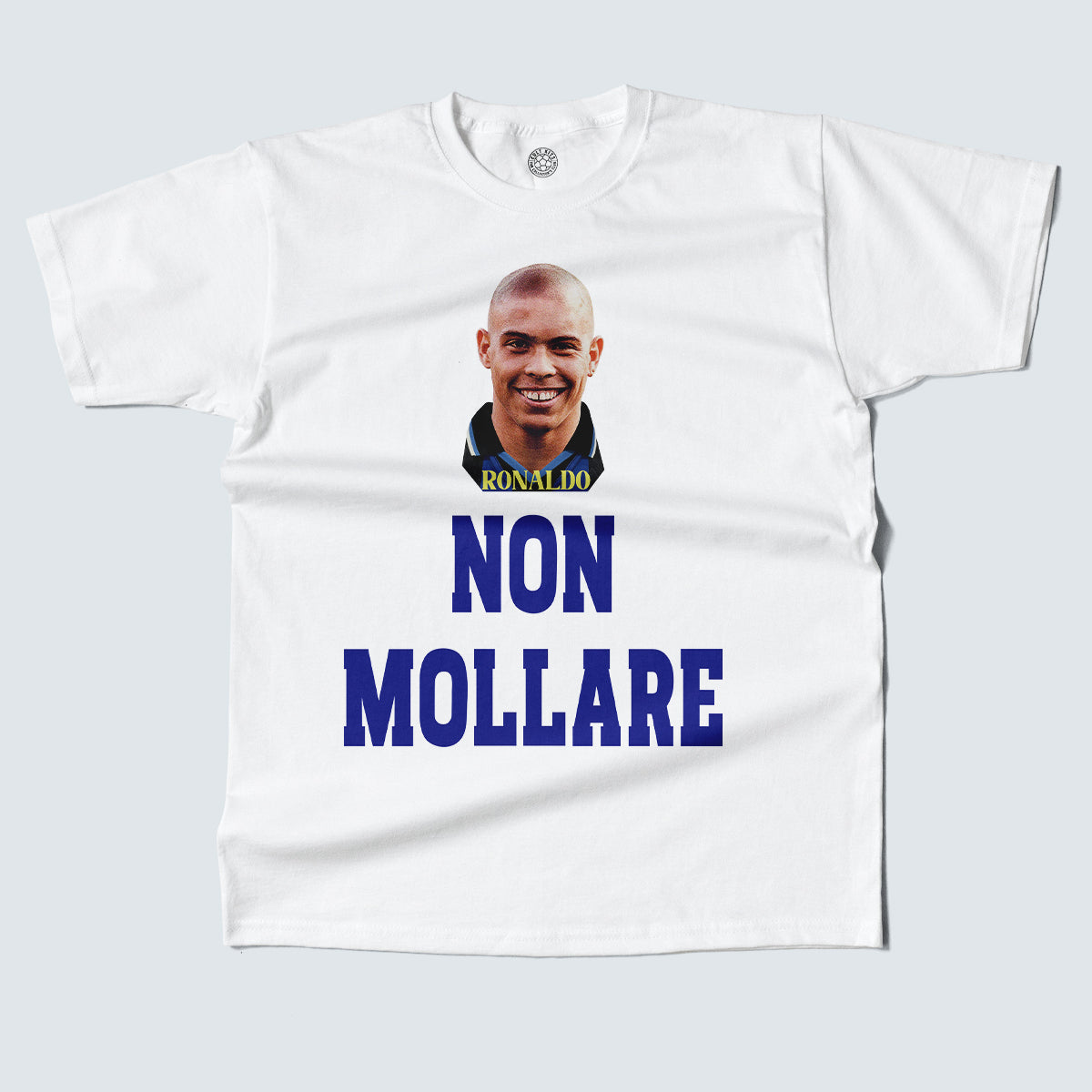 Shop INTER MILAN NON MOLLARE RONALDO TEE, classic football shirts, vintage football shirts & retro soccer jerseys at Cult Kits