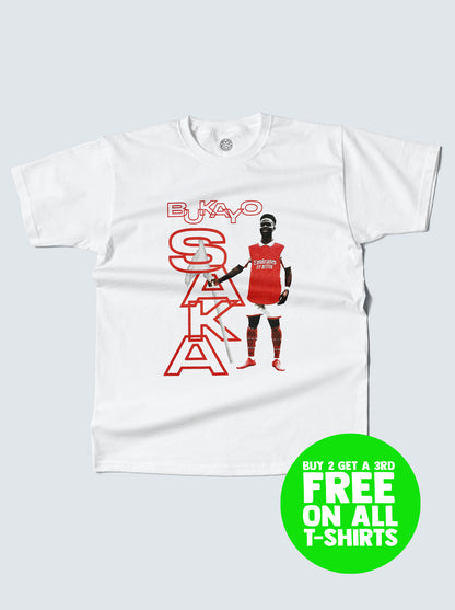 ARSENAL SAKA BOOTLEG TEE