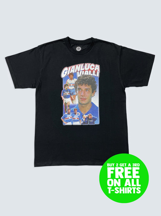 SAMPDORIA GIANLUCA VIALLI BOOTLEG TEE