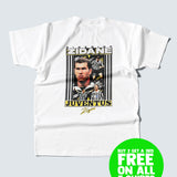 JUVENTUS ZIZOU BOOTLEG TEE