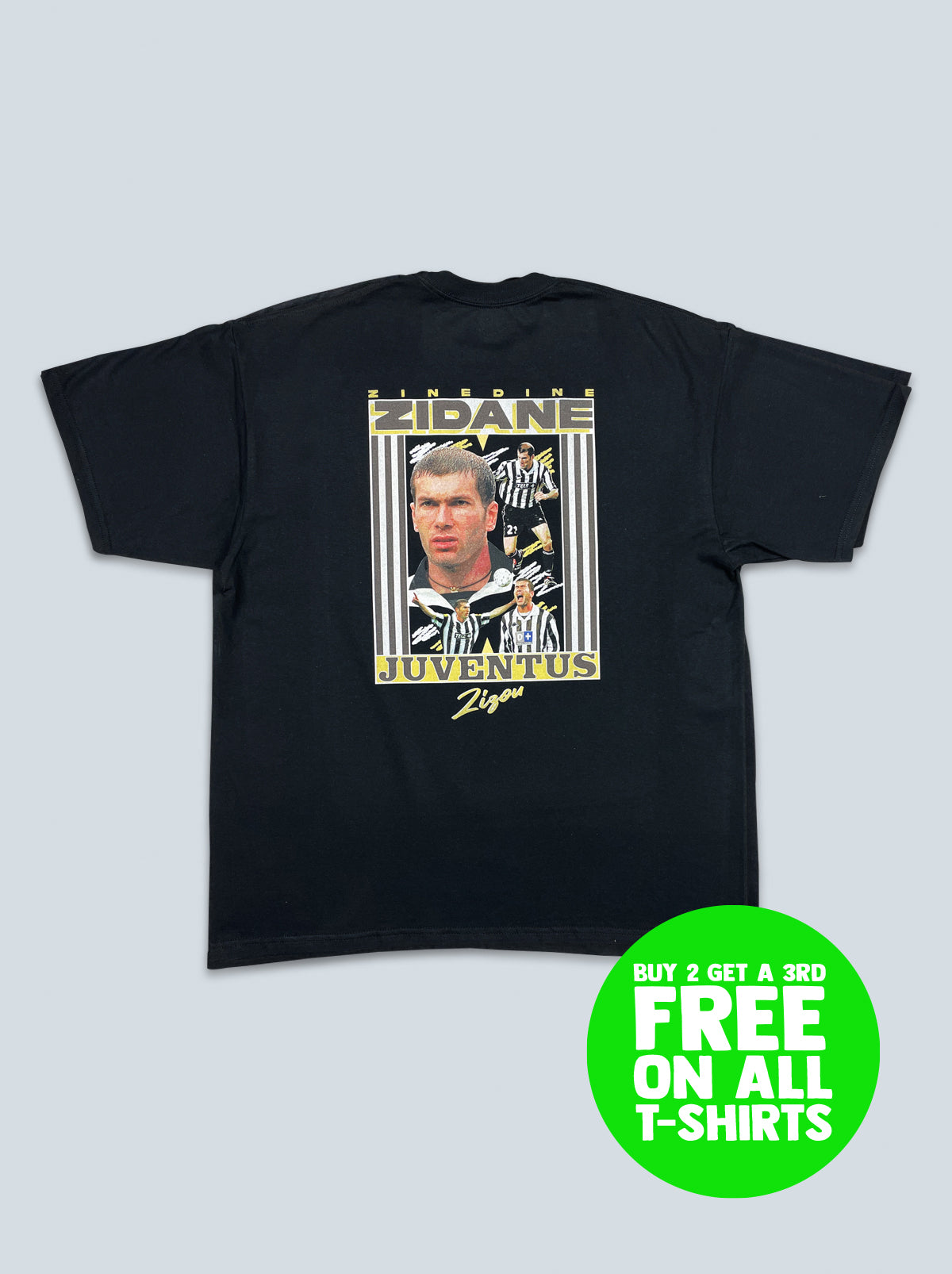 JUVENTUS ZIZOU BOOTLEG TEE