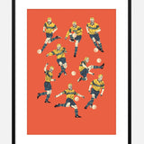 DENNIS BERGKAMP BY CHESTER HOLME