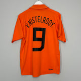 2006/08 NETHERLANDS VAN NISTELROOY #9 HOME SHIRT (M) NIKE