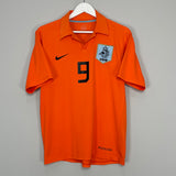 2006/08 NETHERLANDS VAN NISTELROOY #9 HOME SHIRT (M) NIKE