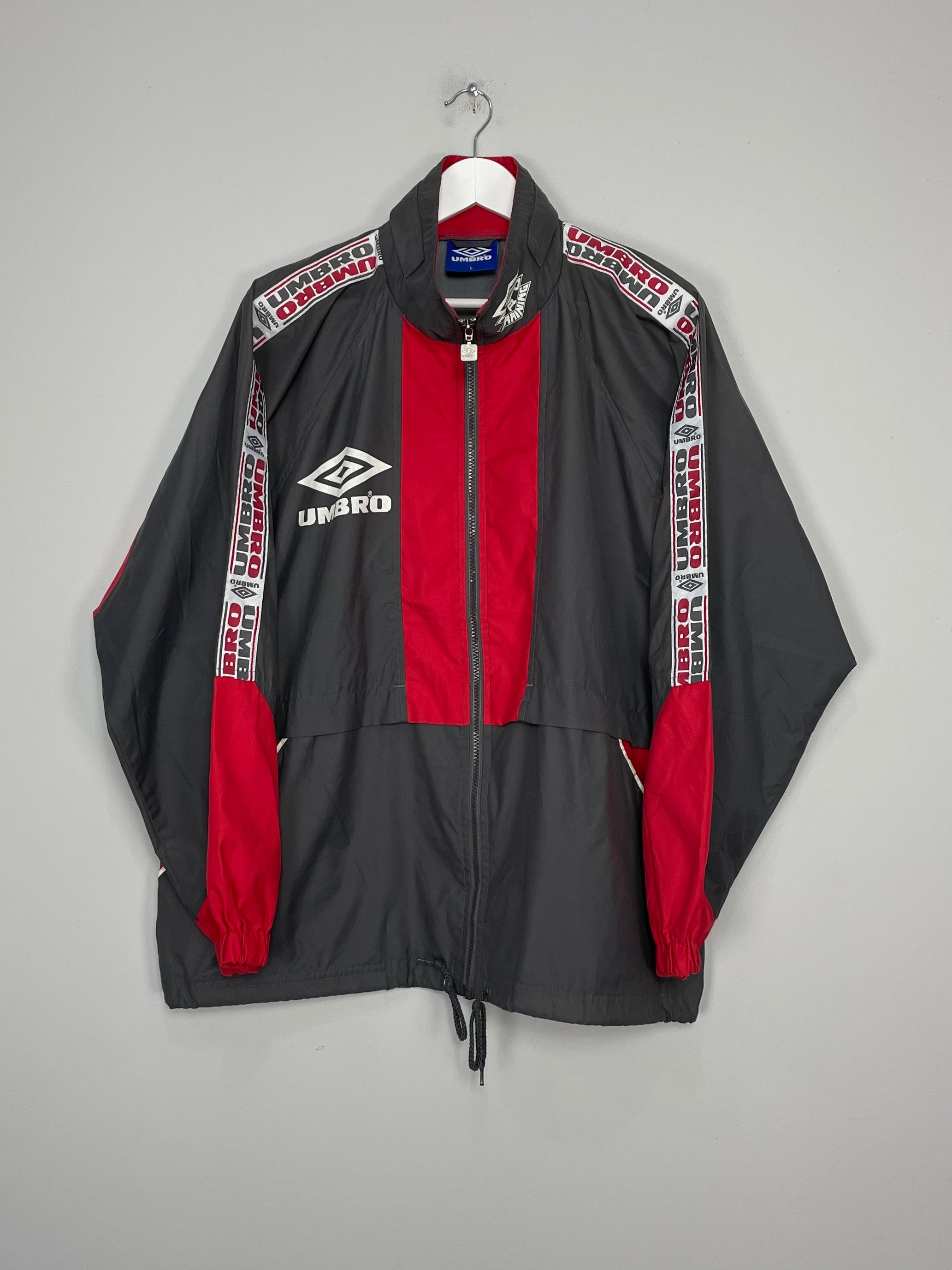 Shop 1994/95 UMBRO TRAINING JACKET (L) UMBRO, classic football shirts, vintage football shirts & retro soccer jerseys at Cult Kits