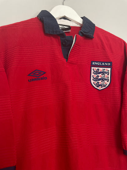 1999/01 ENGLAND AWAY SHIRT (XXL) UMBRO