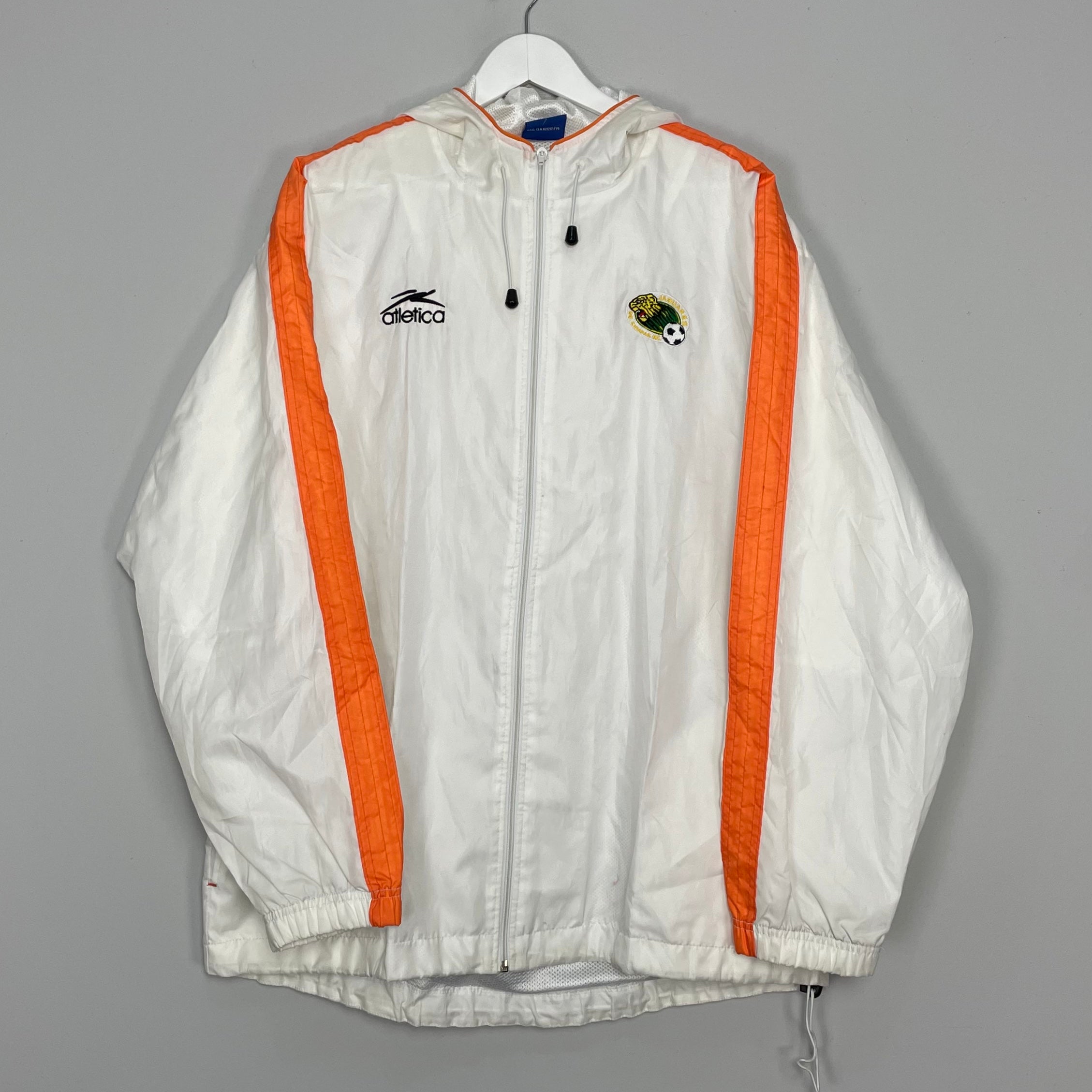Shop 2009/10 CHIAPAS JAGUARES RAIN JACKET (XL) ATLETICA, classic football shirts, vintage football shirts & retro soccer jerseys at Cult Kits