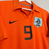 2006/08 NETHERLANDS VAN NISTELROOY #9 HOME SHIRT (M) NIKE