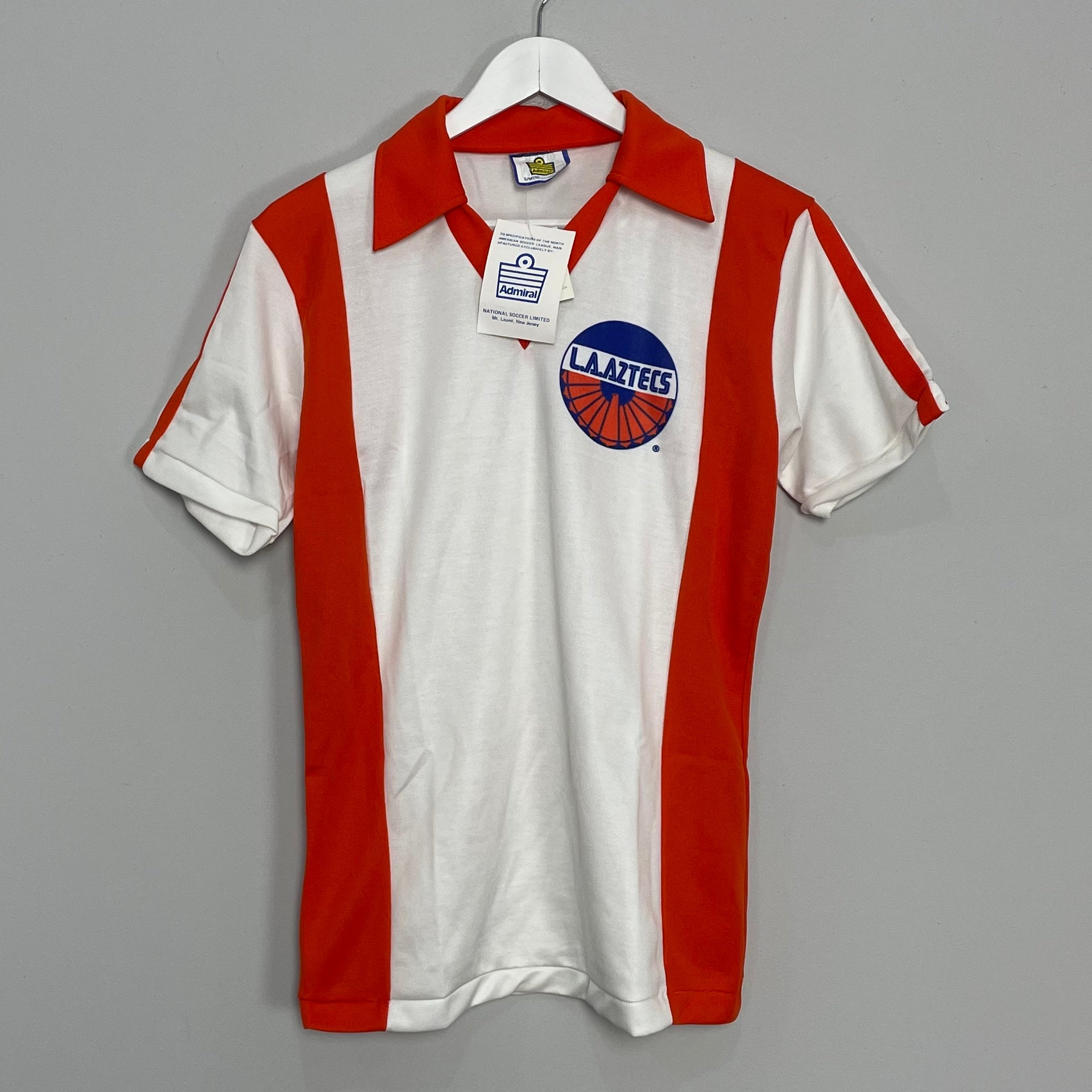 Shop 1978/80 LA AZTECS *BNWT* HOME SHIRT (S) ADMIRAL, classic football shirts, vintage football shirts & retro soccer jerseys at Cult Kits
