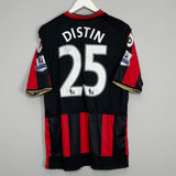 2015/16 BOURNEMOUTH DISTIN #25 *MATCH ISSUED + SIGNED* HOME SHIRT (L) JD